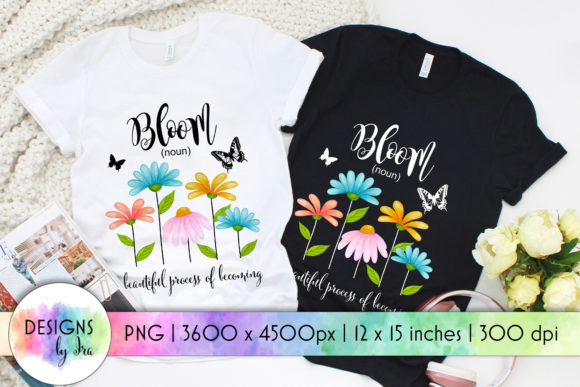 Bloom Watercolor Wild Flowers Print: A Designer's Review