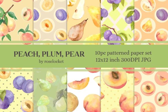 Peach Plum Pear Pattern: Editorial Review