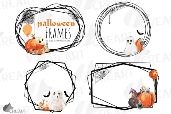 Review: Scary Halloween Greetings Black Frames for Stitching