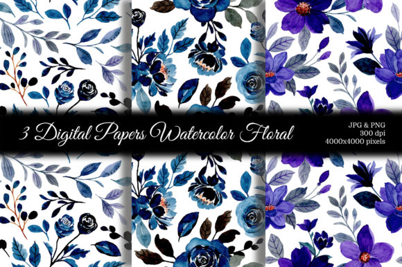 Review: Seamless Pattern Floral Watercolor 128 for Real Projects