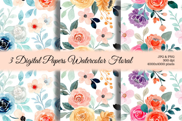 Seamless Pattern Floral Watercolor 130 Review