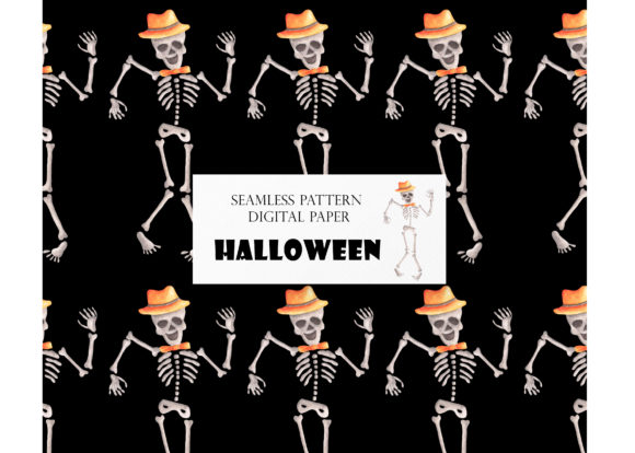 Skeleton Seamless Pattern: A Halloween Review