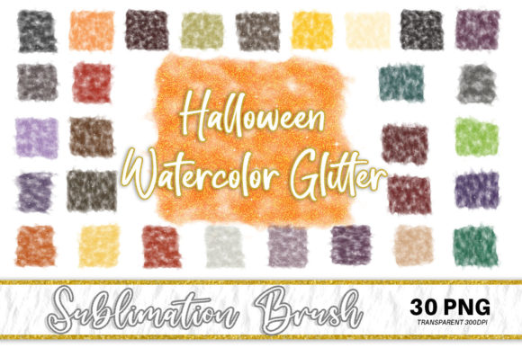 Sublimation Watercolor Halloween Glitter Backgrounds Review
