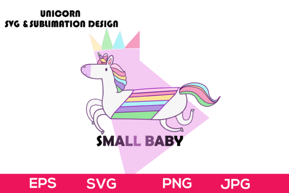 Watercolor Baby Unicorn SVG: A Crafts Gem