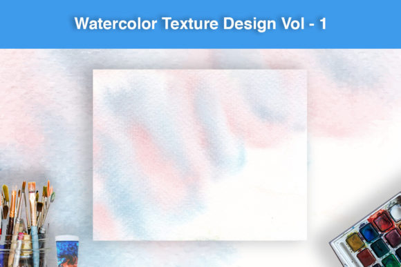 Watercolor Colorful Texture for Print Templates