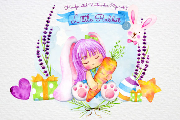 Watercolor Cute Bunny-Easter: A Designer's Review