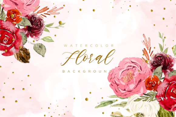 Watercolor Floral Vector Background: A Designer's Review