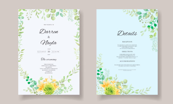 Watercolor Floral Wedding Invitations: A Crafter's Review