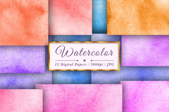 Watercolor Texture Paints: A Graphic Templates Review